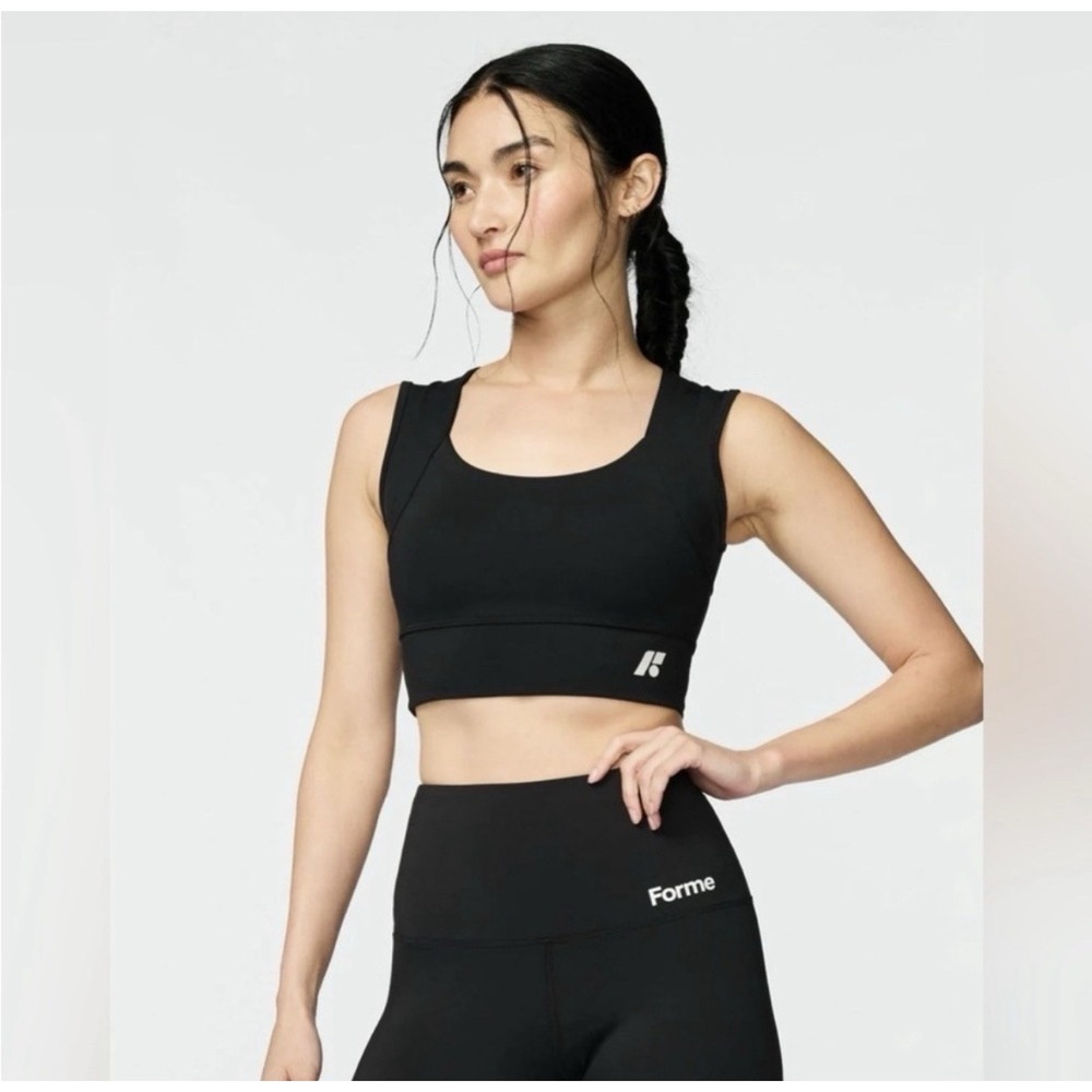 Forme Revive Posture Correcting Bra Size S Black Swift Shoulder Support NWT - Picture 2 of 9